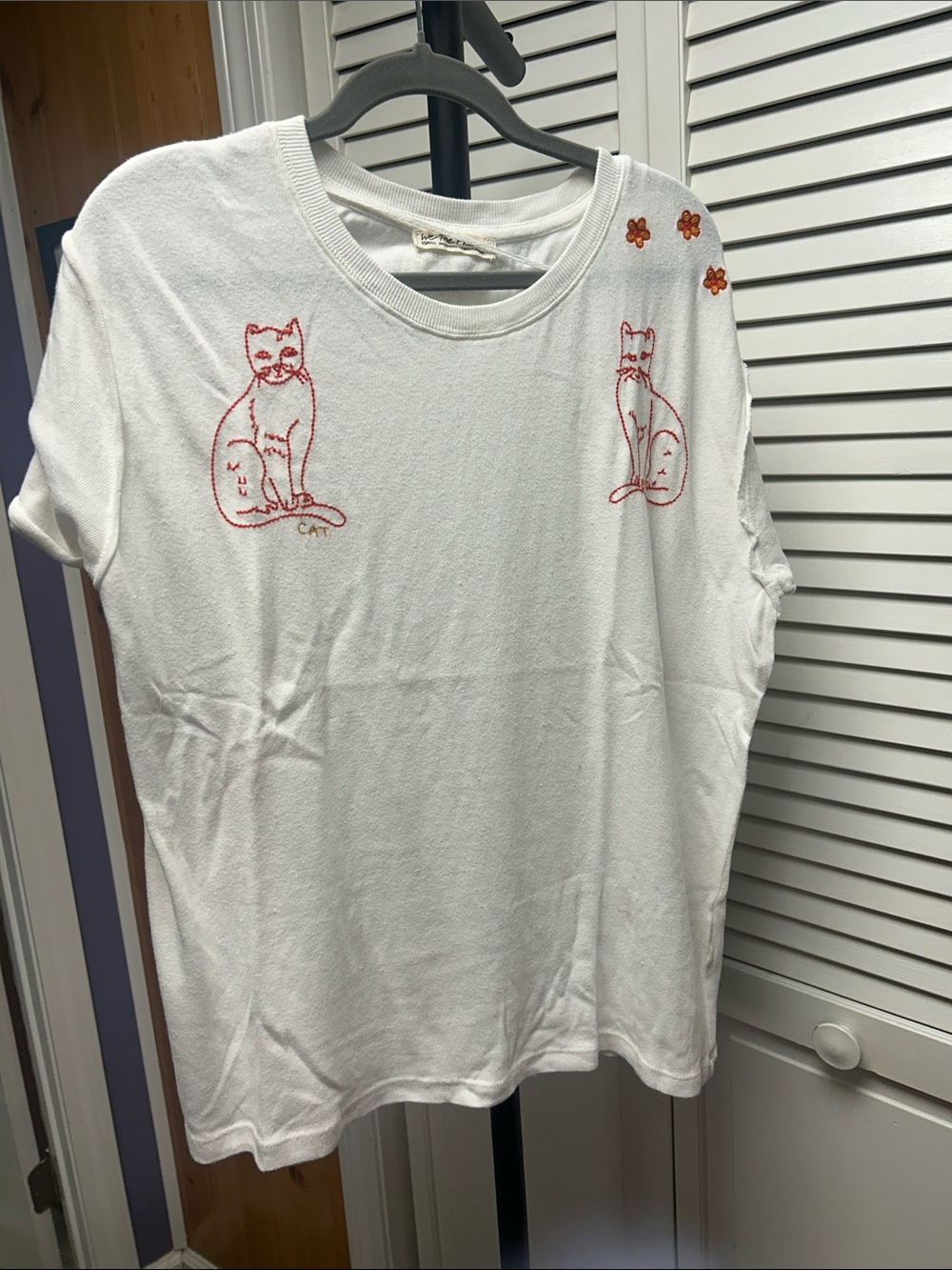 Nwot we the free horsin around tee with cats - Picture 5 of 5